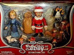 Memory Lane Santa Claus Coming To Town Mint Set 1998 Jessica, Kris Kringle, Topper