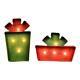 Merry & Bright Hand-painted Christmas Presents Round Top Collection C9016