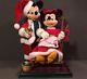 Mickey & Minnie Mouse Telco Motionette Santa & Mrs. Claus Rocking Chair Disney