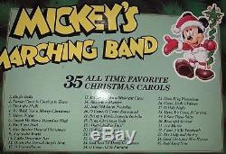 Mickey's Marching Band mechanical Musical bells Mr. Christmas 1993