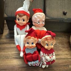 Mid Century Elves Pixies Knee Huggers Large & Small, old & young