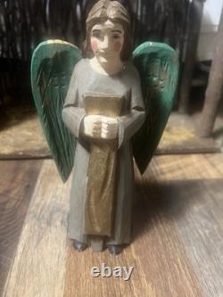 Midwest Imports, Carved Wood 11 Pc Large Nativity Set With Manger Midwest Imports, Carved Wood 11 Pc Large Nativity Set With Manger