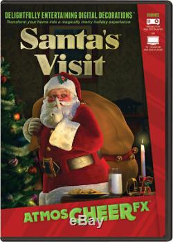 Morris Costumes Christmas Atmos Cheer FX Santa's Visit Dig DVD. ATC0001