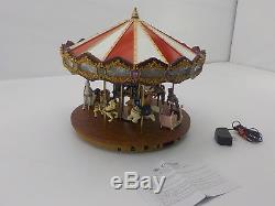 Mr. Christmas 19751 Grand Jubilee Holiday Carousel Music Box