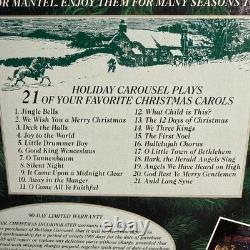 Mr Christmas 1992 Holiday Carousel Vintage Lighted & Musical