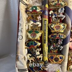 Mr Christmas 1992 Holiday Carousel Vintage Lighted & Musical