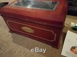 Mr Christmas 1999 Holiday Music Box 16 Disc Symphonium Real Wood Complete IOB