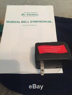 Mr. Christmas 2002 Musical Bell Symphonium Music Box W 16 Discs