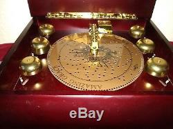 Mr. Christmas 2002 Musical Bell Symphonium Music Box W 16 Discs with draw