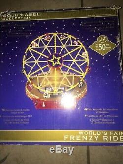 Mr Christmas 2010 World's Fair Frenzy Ride RARE (Retired) plays 50 songs