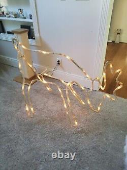 Mr Christmas 3D Light Sculpture Deer 44 X 37 x 16 Yard Decoration