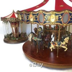 Mr. Christmas 75th Anniversary Gold Label Collection Animated Carousel 2010