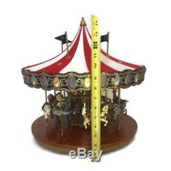 Mr. Christmas 75th Anniversary Gold Label Collection Animated Carousel 2010