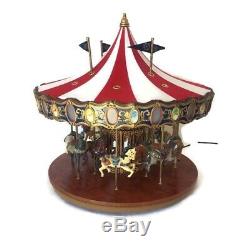 Mr. Christmas 75th Anniversary Gold Label Collection Animated Carousel 2010