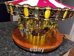 Mr. Christmas 75th Anniversary Gold Label Collection Carousel 2013