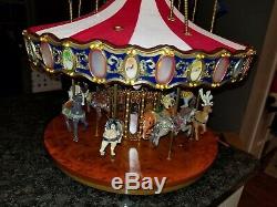 Mr. Christmas 75th Anniversary Gold Label Collection Carousel 2013