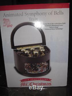Mr. Christmas 75th Anniversary Grand Animated Symphony of Bells 50song Music Box