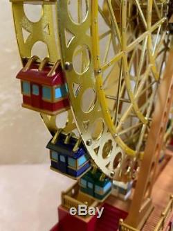 Mr. Christmas 75th Anniversary World's Fair Grand Ferris Wheel Lighted 30 Songs