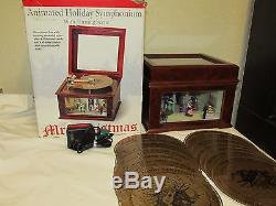 Mr Christmas Animated Holiday Symphonium Victorian Ballroom Music Box