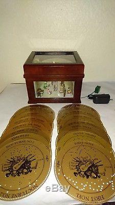 Mr Christmas Animated Holiday Symphonium Victorian Ballroom Music Box