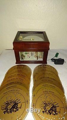 Mr Christmas Animated Holiday Symphonium Victorian Ballroom Music Box