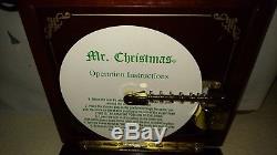 Mr Christmas Animated Holiday Symphonium Victorian Ballroom Music Box