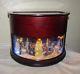 Mr Christmas Animated Music Box Symphony Of Bells Ice Skaters Works