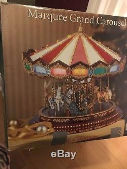 Mr. Christmas Animated Musical Grand Marquee Carousel