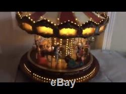 Mr. Christmas Animated Musical Grand Marquee Carousel Big Local Pickup Only