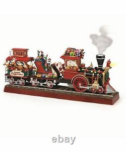 Mr. Christmas Animated Musical Santa's Express with Working Smokestack