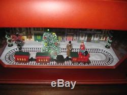 Mr Christmas Animated Symphony Of Bells Moving Train Music 70 Songs Euc Htf