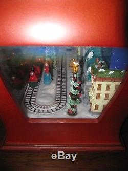 Mr Christmas Animated Symphony Of Bells Moving Train Music 70 Songs Euc Htf