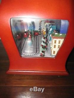 Mr Christmas Animated Symphony Of Bells Moving Train Music 70 Songs Euc Htf