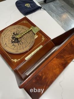 Mr. Christmas Ballroom animated music box with 16 music disk RARE- Tested Works