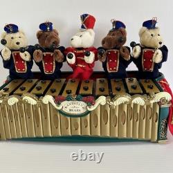 Mr. Christmas Bandstand Bears 5 Animated Teddy Bears Xylophone Chimes VIDEO