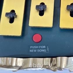 Mr. Christmas Bandstand Bears 5 Animated Teddy Bears Xylophone Chimes VIDEO