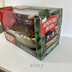 Mr. Christmas Bandstand Bears 5 Animated Teddy Bears Xylophone Chimes VIDEO
