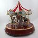 Mr Christmas Carousel Marquee Musical Animated Retired See Video