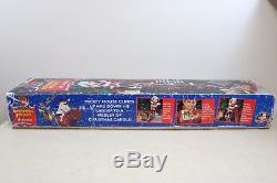 Mr Christmas Collectibles STEPPING MICKEY MOUSE Sleigh & Ladder Plays 12 Carols