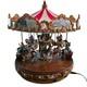 Mr. Christmas Country Fair Carousel Lights Up & Plays 30 Songs Works