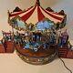 Mr. Christmas Country Fair Carousel Llights Up & Plays 30 Songs Great