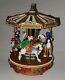 Mr. Christmas Disney A Mickey's Holiday Carousel Merry Go Round Works