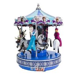 Mr. Christmas Disney Frozen Carousel 9.5 Tall #11851 NIB FREE SHIP 48 STATES