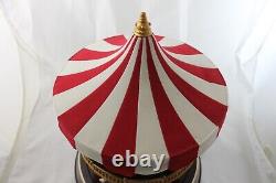 Mr. Christmas Double Decker Carousel Lighted Animated & Musical Merry Go Round