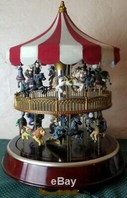 Mr. Christmas Double Decker Carousel Musical Animated 30 Songs 17