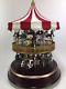 Mr. Christmas Double Decker Musical Lighted Carousel Gold Label 2006 Holiday