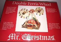 Mr Christmas Double Ferris Wheel Lights, Motion, 30 Holiday & Classic Songs