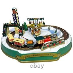Mr. Christmas'Going Home for The Holidays' Vintage 1998 Animated Train 50 Songs
