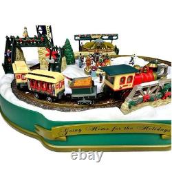 Mr. Christmas'Going Home for The Holidays' Vintage 1998 Animated Train 50 Songs