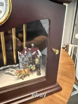 Mr. Christmas Gold Label Animated Musical Chimes Skaters